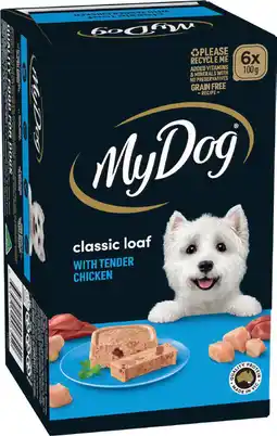 IGA My Dog Wet Dog Food Selected Varieties offer