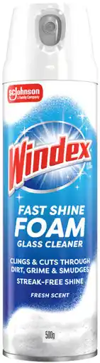 IGA Windex Fast Shine Foam Glass Cleaner offer