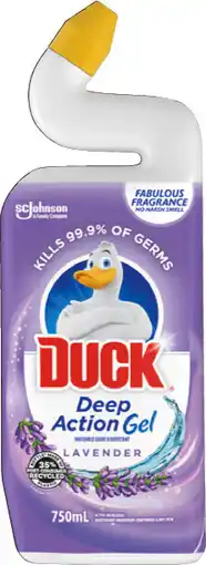 IGA Duck Deep Action Gel Toilet Cleaner Selected Varieties offer