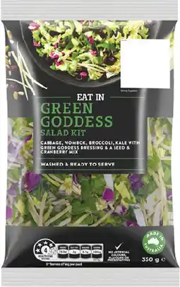 IGA Green Goddess Salad Kit offer
