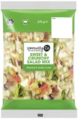 IGA Community Co Sweet & Crunchy Salad Mix offer