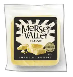 IGA Mersey Valley Cheddar Cheese Selected Varieties offer