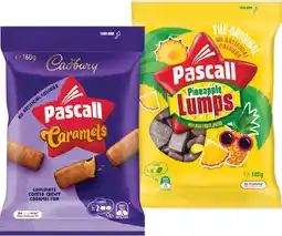 IGA Pascall Chocolate Share Bag 160-185g or Cadbury Bitesize 120-150g Selected Varieties offer