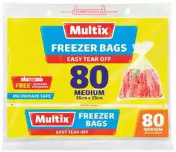 IGA Multix Freezer Bags Selected Varieties offer