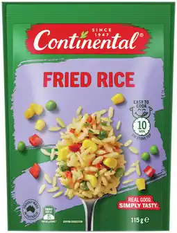 IGA Continental Flavoured Rice 115‑125g Selected Varieties offer