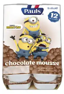 IGA Pauls Despicable Me Chocolate Mousse offer