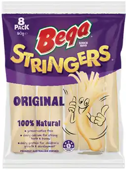 IGA Bega Cheese Stringers Selected Varieties offer