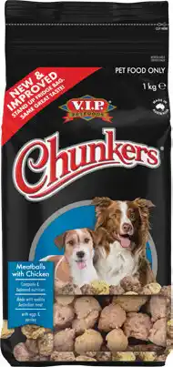 IGA V.I.P. Chunkers Fresh Dog Food Selected Varieties (Refrigerated Pet Food) offer