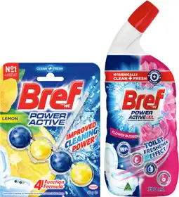 IGA Bref Toilet Cleaner Gel 600‑700mL or Toilet Rim Blocks 42-50g Selected Varieties offer