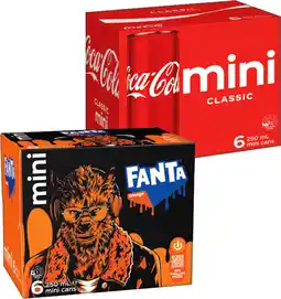IGA Coca‑Cola, Fanta or Sprite Mini 6x250mL Selected Varieties offer