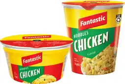 IGA Fantastic Cup 70g or Bowl 85g Noodles Selected Varieties offer