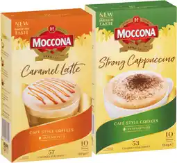IGA Moccona Coffee Sachets Selected Varieties offer