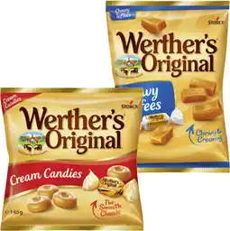 IGA Werther’s Original 125‑140g Selected Varieties offer