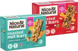 IGA Nice & Natural Nut Bars Selected Varieties offer
