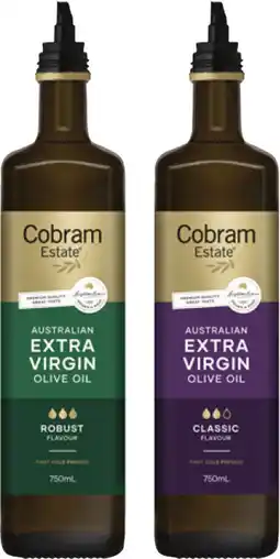 IGA Cobram Estate Extra Virgin Olive Oil Selected Varieties offer