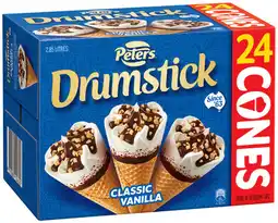 IGA Peters Drumstick or Summer Faves 24 Pack Selected Varieties offer