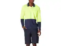 BIG W Blacksmith Hi-Vis Long Sleeve Polo Sizes S-3XL offer