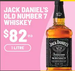 IGA Jack Daniel's Old Number 7 Whiskey offer