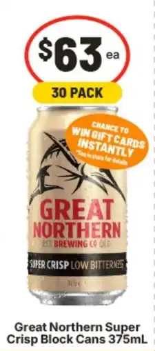IGA Great Northern Super Crisp Block Cans offer