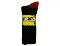 BIG W Tradie Mens 3-Pack Socks Sizes 7-10, 11-13 offer