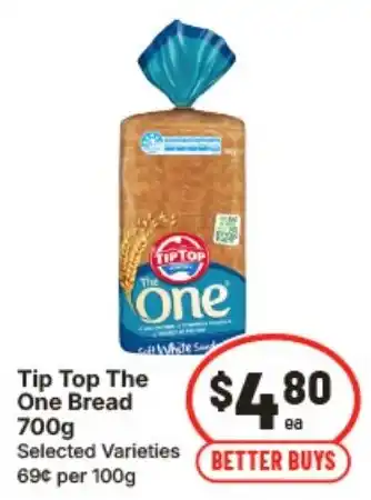 Tip Top The One Bread