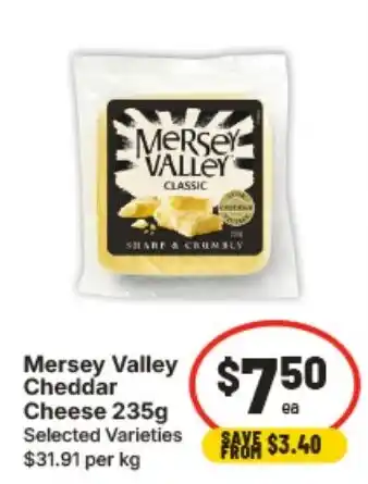Mersey Valley Cheddar Cheese