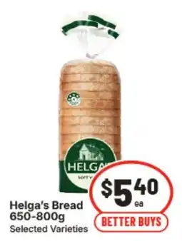 IGA Helga's Bread offer