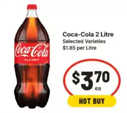 IGA Coca-Cola 2 Litre offer