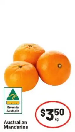 IGA Australian Mandarins offer