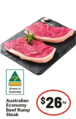 IGA Australian Economy Beef Rump Steak offer