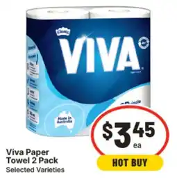 IGA Viva Paper Towel 2 Pack offer
