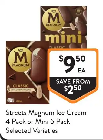 Streets Magnum Ice Cream