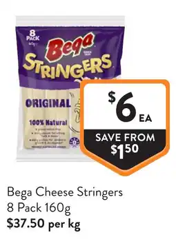 Foodworks Bega Cheese Stringers offer