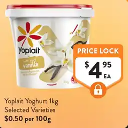 Foodworks Yoplait Yoghurt offer