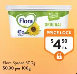 Foodworks Flora Spread offer