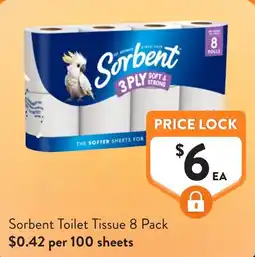 Foodworks Sorbent Toilet Tissue offer