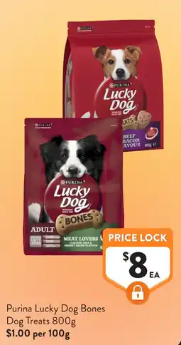 Foodworks Purina Lucky Dog Bones Dog Treats offer
