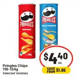 IGA Pringles Chips Selected Varieties offer