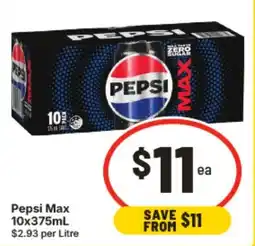 IGA Pepsi Max offer