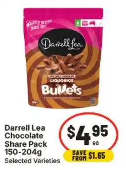IGA Darrell Lea Chocolate Share Pack offer