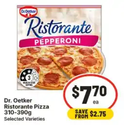 IGA Dr. Oetker Ristorante Pizza offer