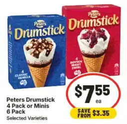 IGA Peters Drumstick offer