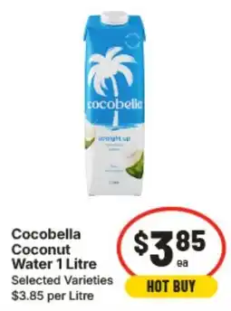 IGA Cocobella Coconut Water offer
