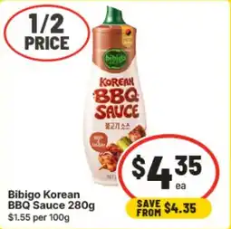 IGA Bibigo Korean BBQ Sauce offer