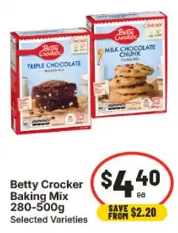 IGA Betty Crocker Baking Mix offer