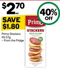 Woolworths Primo Stackers offer