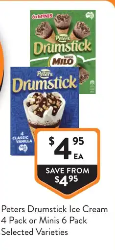 Foodworks Peters Drumstick Ice Cream offer