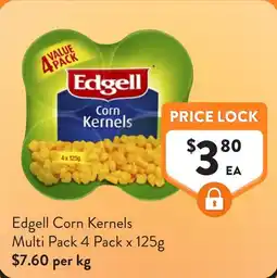 Foodworks Edgell Corn Kernels offer
