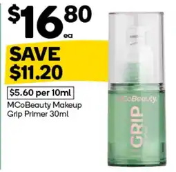 Woolworths MCoBeauty Makeup Grip Primer offer