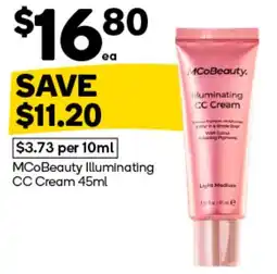 Woolworths MCoBeauty Illuminating CC Cream offer